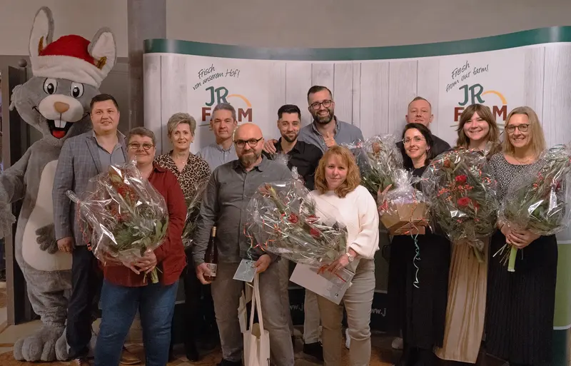 14 Jubilare bei JR-Farm