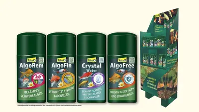 Teichpflege-Beratung direkt am Regal