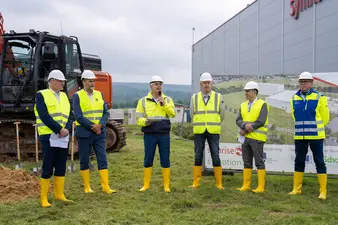 Zweite Bauphase des Logistikzentrums gestartet